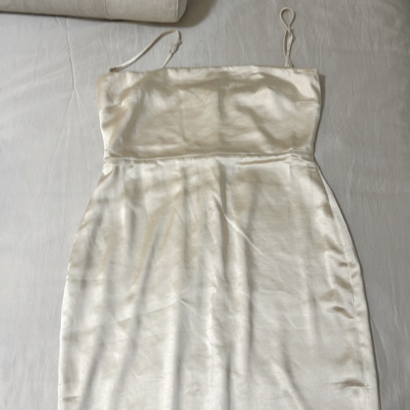 House of CB Constanza vintage cream dress size XL - Picture 5 of 11